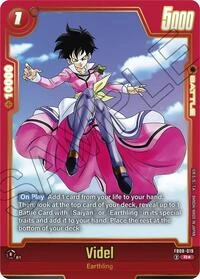 Videl FB08-019 Dragon Ball Fusion World card, Alt Art