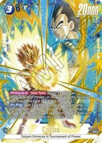 Cabba FB08-029 Dragon Ball Fusion World card, Alt Art