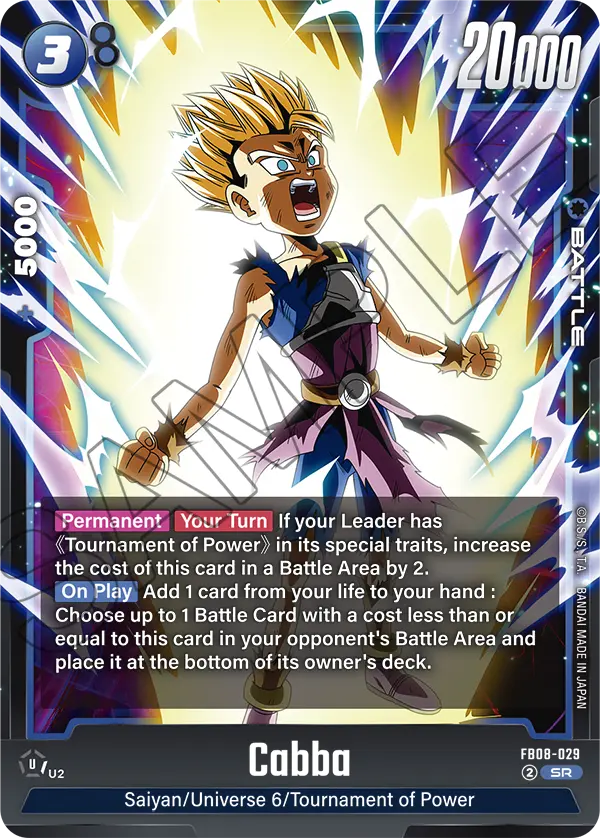 Cabba FB08-029 card