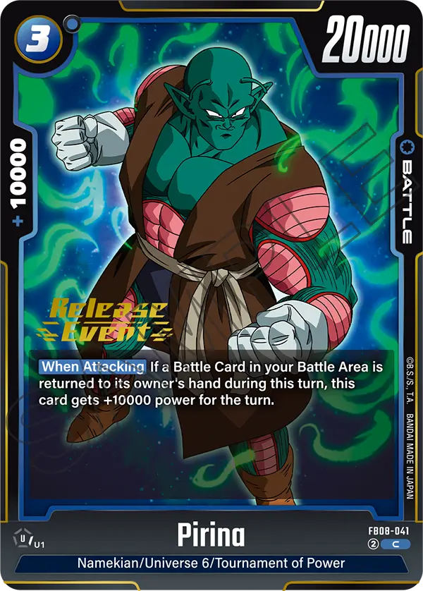 Pirina FB08-041-p1 card