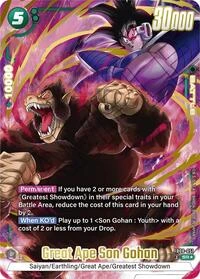 Great Ape Son Gohan FB08-051-p1 card