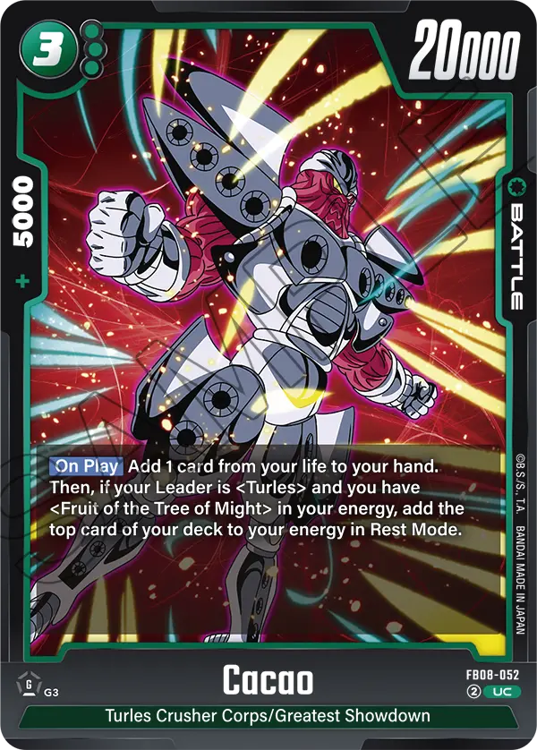 Cacao FB08-052 card