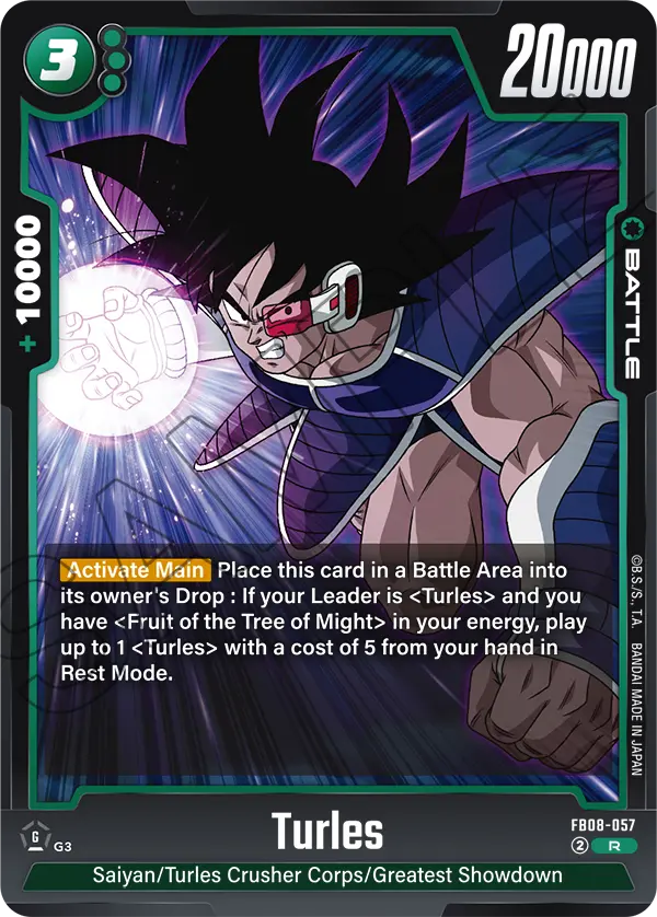 Turles FB08-057 card