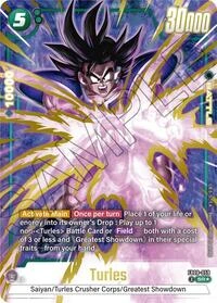 Turles FB08-059 Dragon Ball Fusion World card, Alt Art