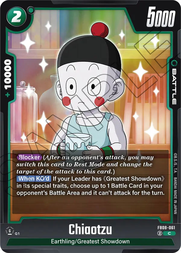 Chiaotzu FB08-061 card