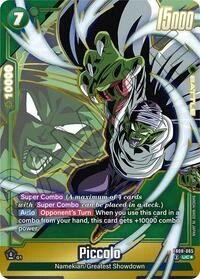 Piccolo FB08-065 Dragon Ball Fusion World card, Alt Art