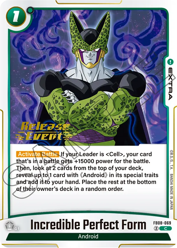 Incredible Perfect Form FB08-069-p1 card