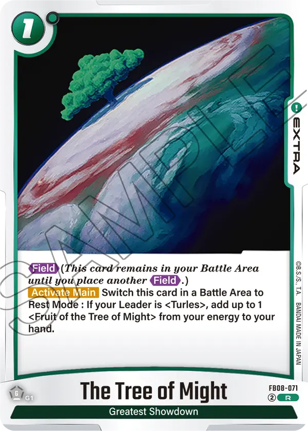 The Tree of Might FB08-071 card