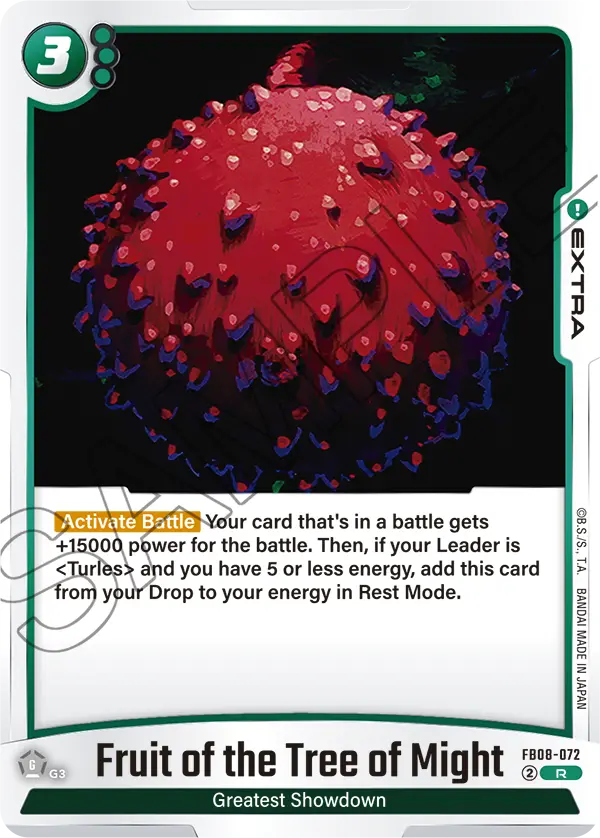 Fruit of the Tree of Might FB08-072 card