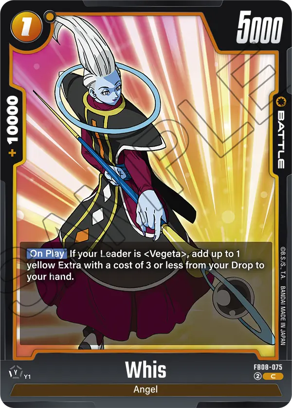 Whis FB08-075 card