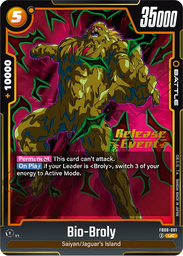 Bio-Broly FB08-081-p1 card