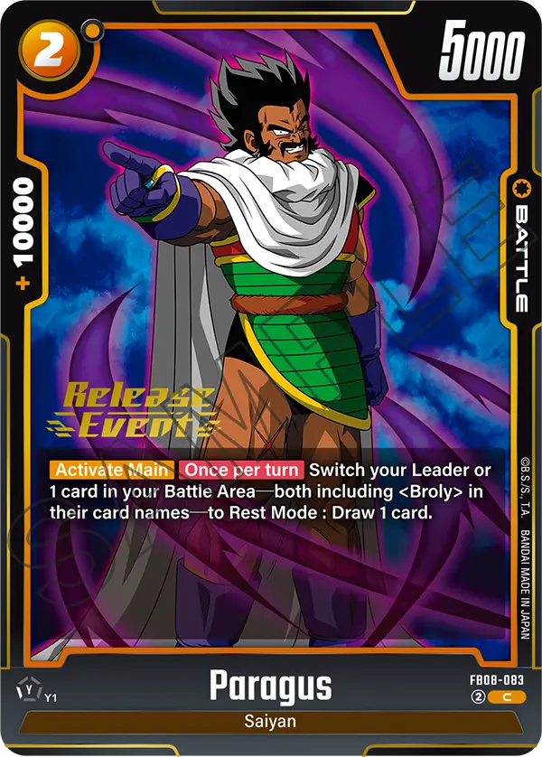 Paragus FB08-083-p1 card