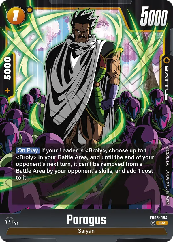 Paragus FB08-084 card