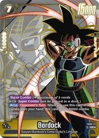Bardock FB08-111 Dragon Ball Fusion World card, Alt Art
