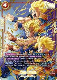 Son Goten FB08-121 Dragon Ball Fusion World card, Super Alt Art