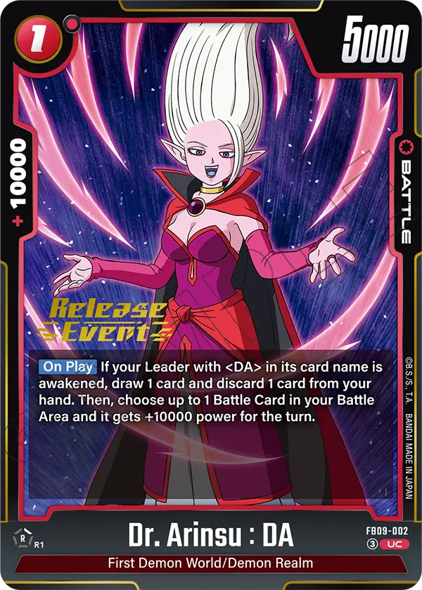 Dr. Arinsu : DA FB09-002-p1 card