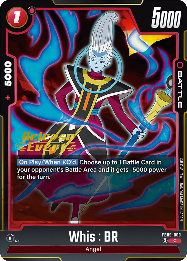 Whis : BR FB09-003-p1 card