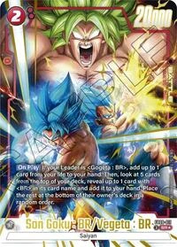 Son Goku : BR/Vegeta : BR FB09-011-p1 card