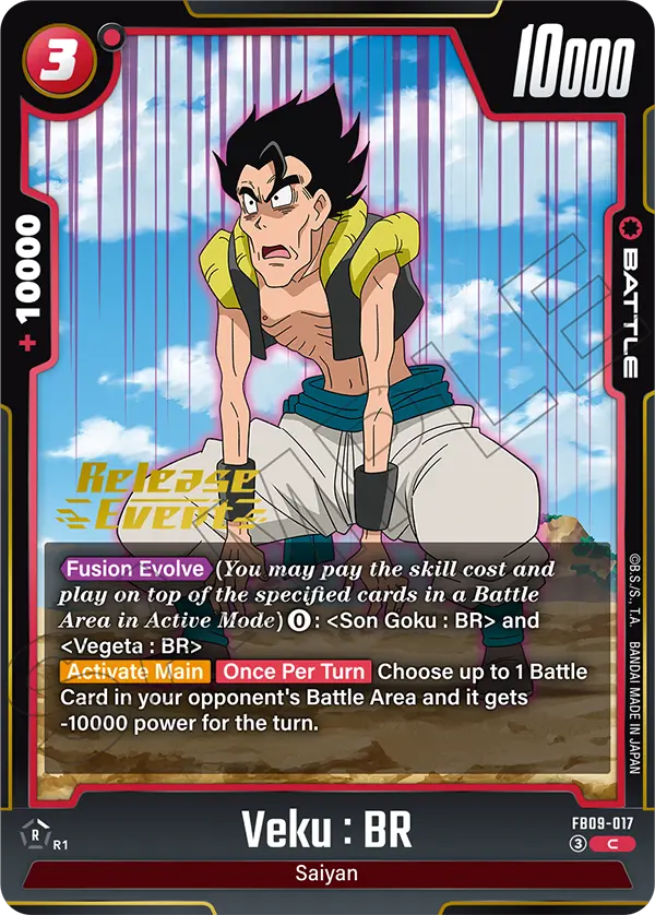 Veku : BR FB09-017-p1 card