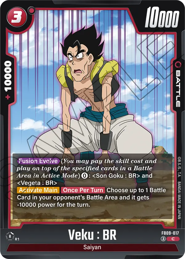 Veku : BR FB09-017 card