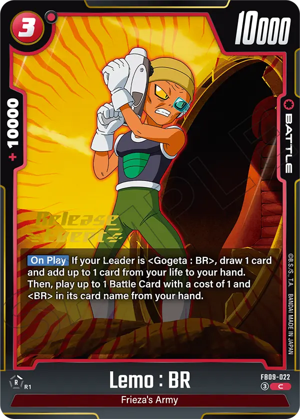 Lemo : BR FB09-022-p1 card