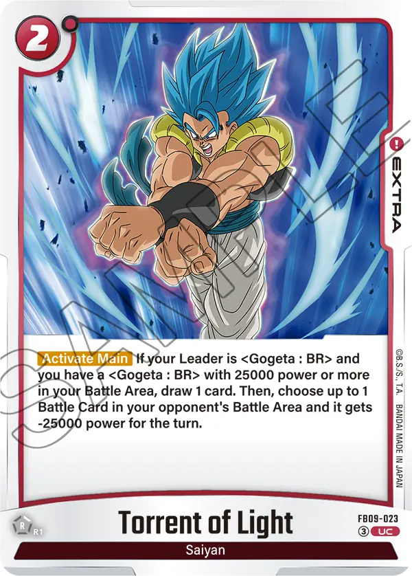 Torrent of Light FB09-023 card