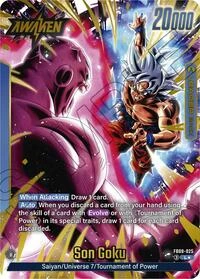 Son Goku FB09-025 Dragon Ball Fusion World card, Alt Art