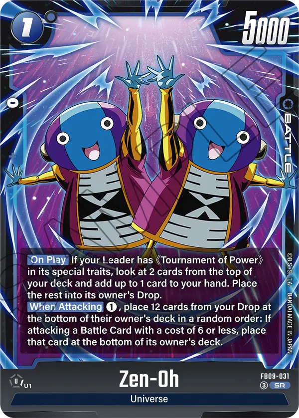 Zen-Oh FB09-031 card