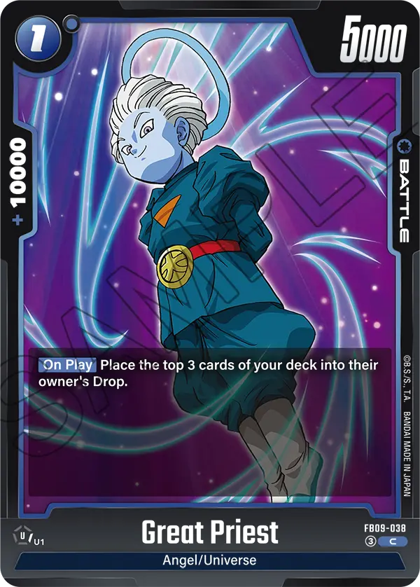 Great Priest FB09-038 card