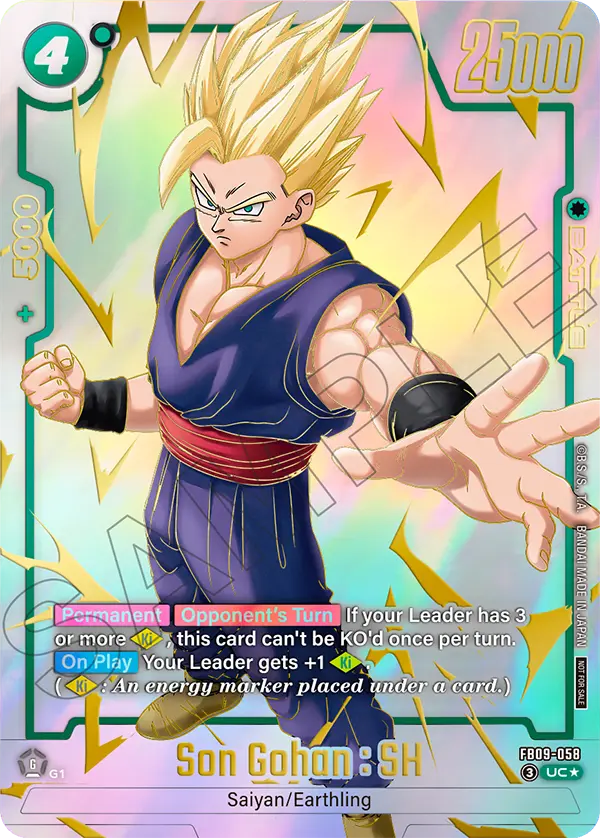 Son Gohan : SH FB09-058-p1