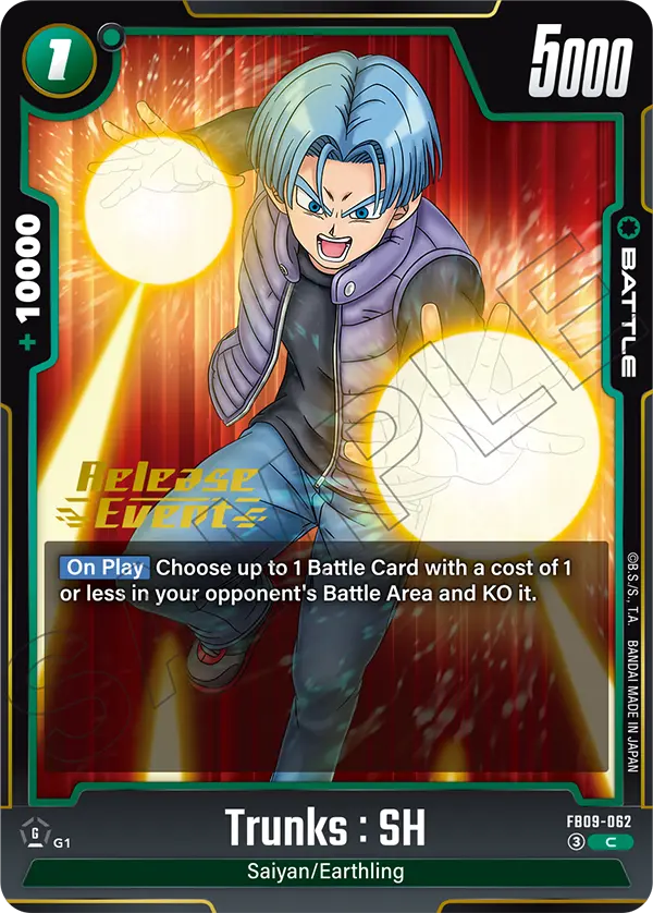 Trunks : SH FB09-062-p2 card