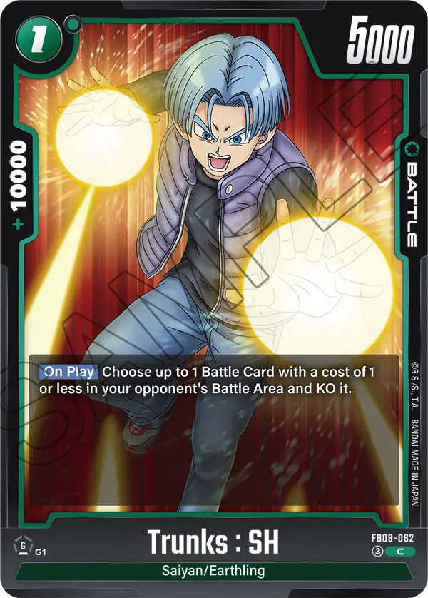 Trunks : SH FB09-062 card