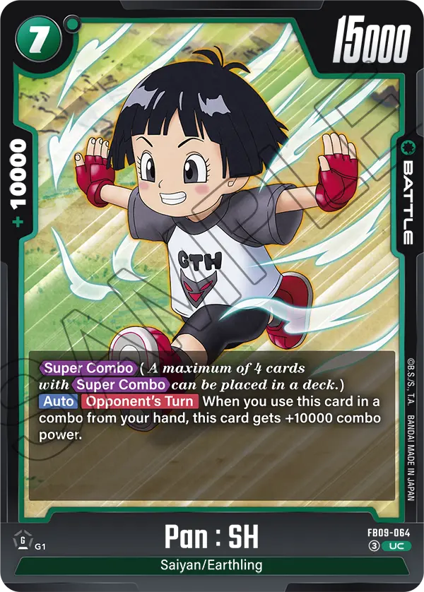 Pan : SH FB09-064 card