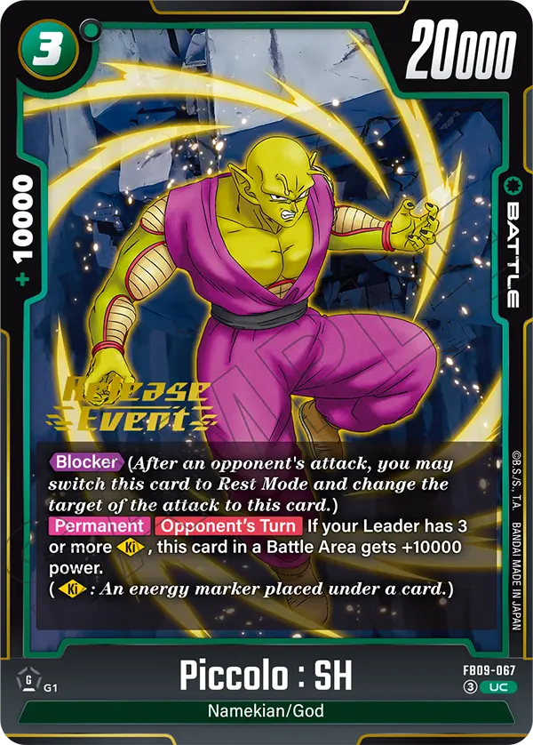 Piccolo : SH FB09-067-p1 card