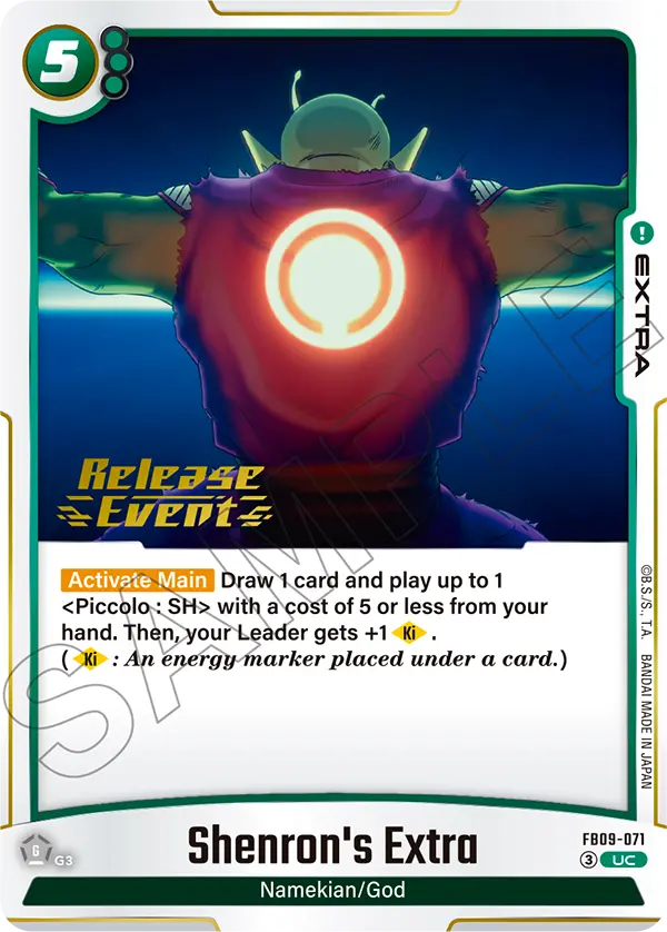 Shenron's Extra FB09-071-p1 card