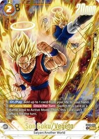 Son Goku/Vegeta FB09-082-p1 card