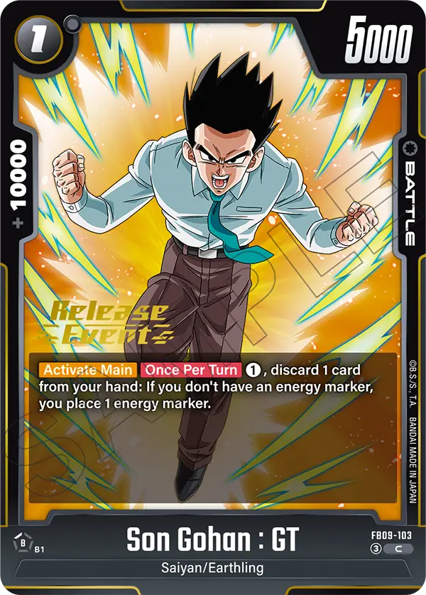 Son Gohan : GT FB09-103-p1 card