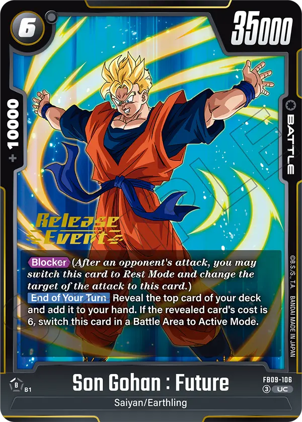 Son Gohan : Future FB09-106-p1 card