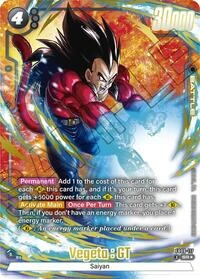 Vegeta : GT FB09-117-p1 card