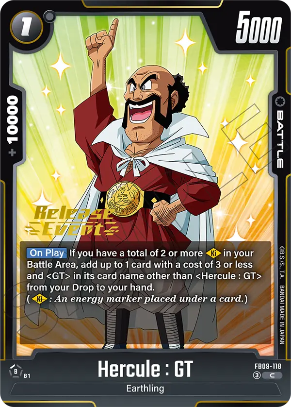 Hercule : GT FB09-118-p2 card