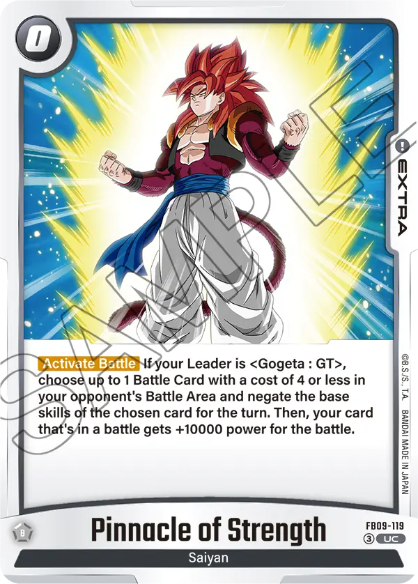 Pinnacle of Strength FB09-119 card