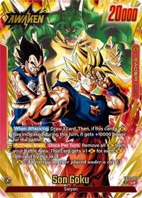 Son Goku FB10-001 Dragon Ball Fusion World card, Alt Art