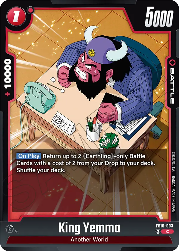King Yemma FB10-003 card