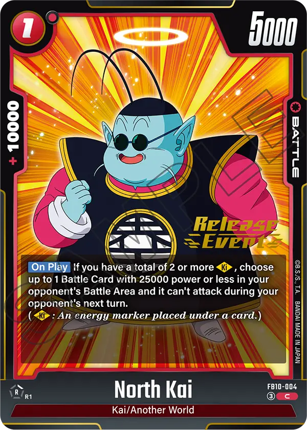 North Kai FB10-004 Dragon Ball Fusion World card, Variant 1