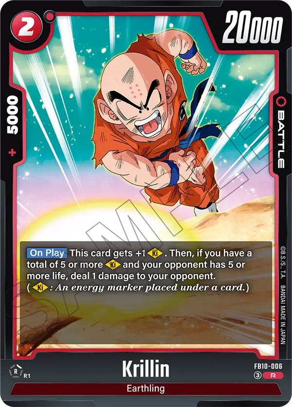 Krillin FB10-006 card
