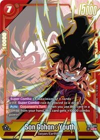 Son Gohan : Youth FB10-013 Dragon Ball Fusion World card, Alt Art
