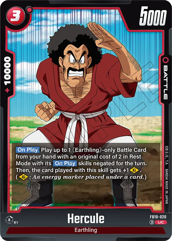 Hercule FB10-020 card