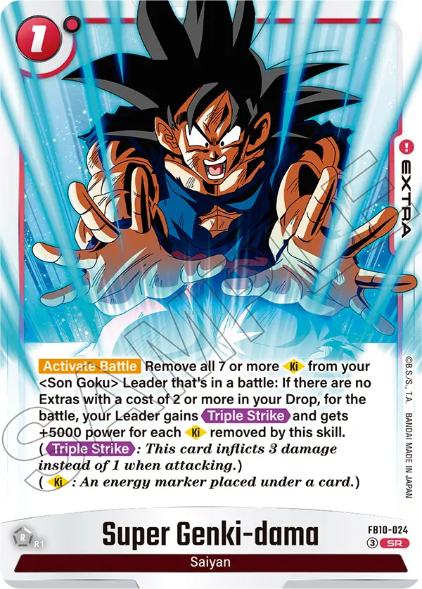 Super Genki-dama FB10-024 Dragon Ball Fusion World card