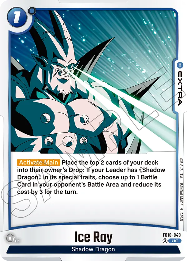 Ice Ray FB10-048 card