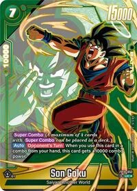Son Goku FB10-052 Dragon Ball Fusion World card, Alt Art